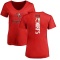 Women's Tristan Wirfs Backer Slim Fit T-Shirt - Red