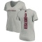 Women's Troy Andersen Backer V-Neck T-Shirt - Ash