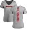 Women's Troy Fumagalli Backer V-Neck T-Shirt - Ash