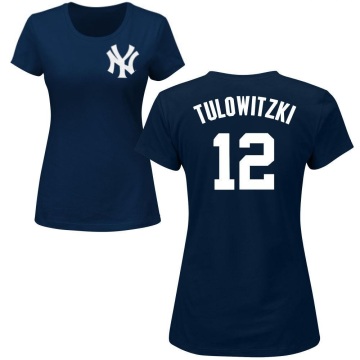 Women's Troy Tulowitzki Name & Number T-Shirt - Navy