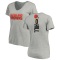 Women's Trysten Hill Backer V-Neck T-Shirt - Ash