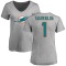 Women's Tua Tagovailoa Name & Number Slim Fit T-Shirt - Ash