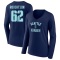 Women's Tucker Robertson Name & Number Victory Arch T-Shirt - Navy