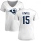 Women's Tutu Atwell Name & Number Slim Fit T-Shirt - White