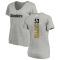Women's Tuzar Skipper Backer V-Neck T-Shirt - Ash