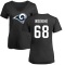 Women's Ty Nsekhe Name & Number Slim Fit T-Shirt - Black