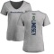 Women's Tyjon Lindsey Backer V-Neck T-Shirt - Ash