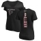 Women's Tyler Allgeier Backer Slim Fit T-Shirt - Black
