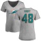Women's Tyler Kroft Name & Number Slim Fit T-Shirt - Ash