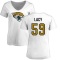 Women's Tyler Lacy Name & Number Slim Fit T-Shirt - White