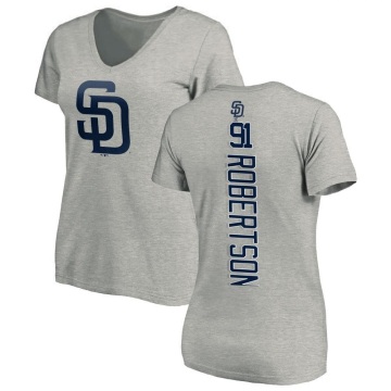 Women's Tyler Robertson Backer Slim Fit T-Shirt - Ash