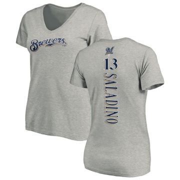 Women's Tyler Saladino Backer Slim Fit T-Shirt - Ash
