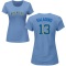 Women's Tyler Saladino Name & Number T-Shirt - Light Blue