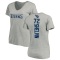 Women's Tyler Shelvin Backer V-Neck T-Shirt - Ash