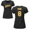Women's Tyler Wade Name & Number T-Shirt - Black