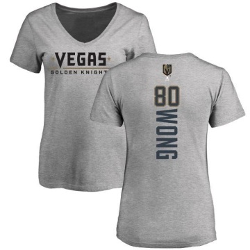 Women's Tyler Wong Backer Slim Fit V-Neck T-Shirt - Heathered Gray