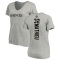 Women's Tyrann Mathieu Backer V-Neck T-Shirt - Ash