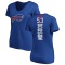 Women's Tyrel Dodson Backer Slim Fit T-Shirt - Royal