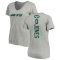 Women's Tyreque Jones Backer V-Neck T-Shirt - Ash