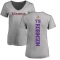 Women's Tyrese Robinson Backer V-Neck T-Shirt - Ash