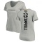 Women's Tyson Campbell Backer V-Neck T-Shirt - Ash