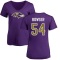 Women's Tyus Bowser Name & Number Slim Fit T-Shirt - Purple