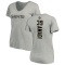 Women's Ugo Amadi Backer V-Neck T-Shirt - Ash