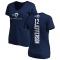 Women's Van Jefferson Backer Slim Fit T-Shirt - Navy