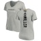 Women's Ventrell Miller Backer V-Neck T-Shirt - Ash