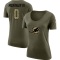 Women's Verone McKinley III Legend Salute to Service Scoop Neck T-Shirt - Olive