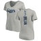 Women's Vidal Brujan Backer Slim Fit T-Shirt - Ash