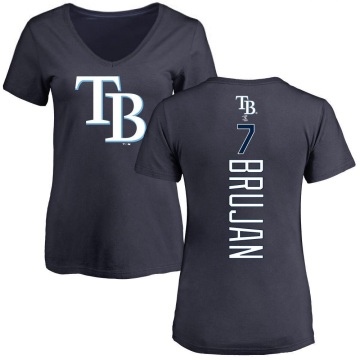 Women's Vidal Brujan Backer Slim Fit T-Shirt - Navy