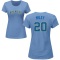 Women's Wade Miley Name & Number T-Shirt - Light Blue