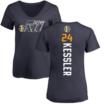 Women's Walker Kessler Backer T-Shirt - Navy