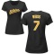 Women's Walt Weiss Name & Number T-Shirt - Black