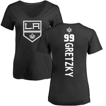 Women's Wayne Gretzky Backer T-Shirt - Black