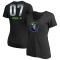 Women's Wendell Moore Jr. Midnight Mascot T-Shirt - Black