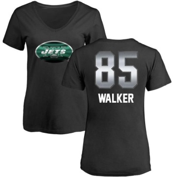 Women's Wesley Walker Midnight Mascot T-Shirt - Black