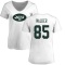 Women's Wesley Walker Name & Number Slim Fit T-Shirt - White