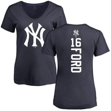 Women's Whitey Ford Backer Slim Fit T-Shirt - Navy