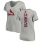 Women's Whitey Herzog Backer Slim Fit T-Shirt - Ash