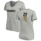 Women's William Gay Backer V-Neck T-Shirt - Ash