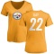 Women's William Gay Name & Number Slim Fit T-Shirt - Gold