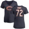 Women's William Perry Name & Number Slim Fit T-Shirt - Navy