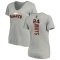 Women's Willie Mays Backer Slim Fit T-Shirt - Ash