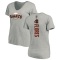 Women's Wilmer Flores Backer Slim Fit T-Shirt - Ash