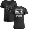 Women's Wilson Gene Upshaw Midnight Mascot T-Shirt - Black