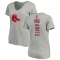 Women's Wilyer Abreu Backer Slim Fit T-Shirt - Ash