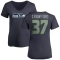 Women's Xavier Crawford Name & Number Slim Fit T-Shirt - Navy