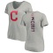 Women's Xzavion Curry Backer Slim Fit T-Shirt - Ash